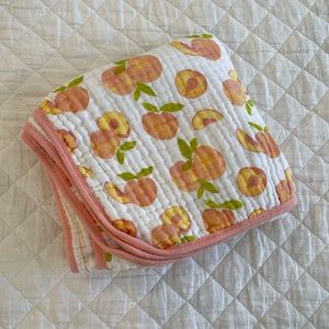 Peach Muslin Kid Blanket